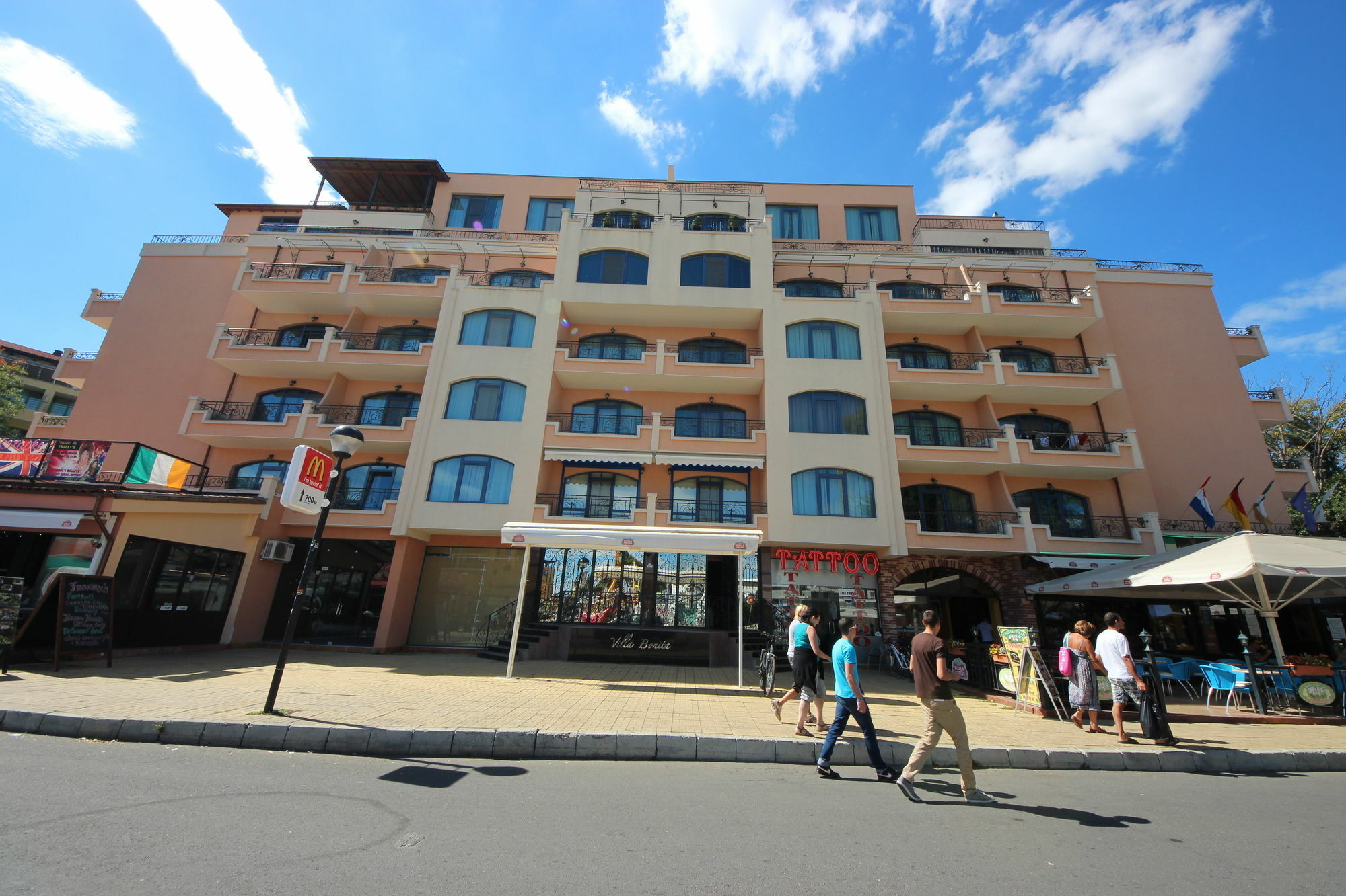 Menada Villa Bonita Apartments Слънчев бряг Екстериор снимка